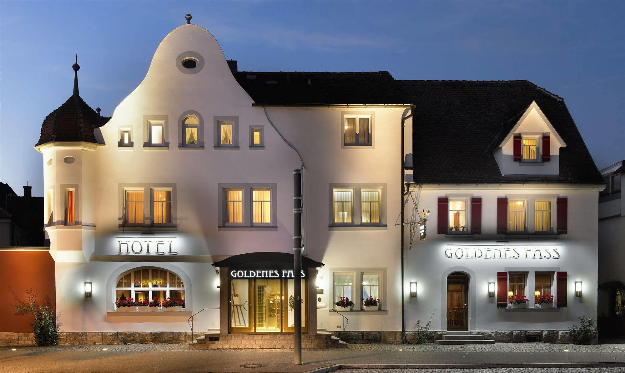 Hotel Goldenes Fass In רוטנבורג אוב דר טאובר מראה חיצוני תמונה