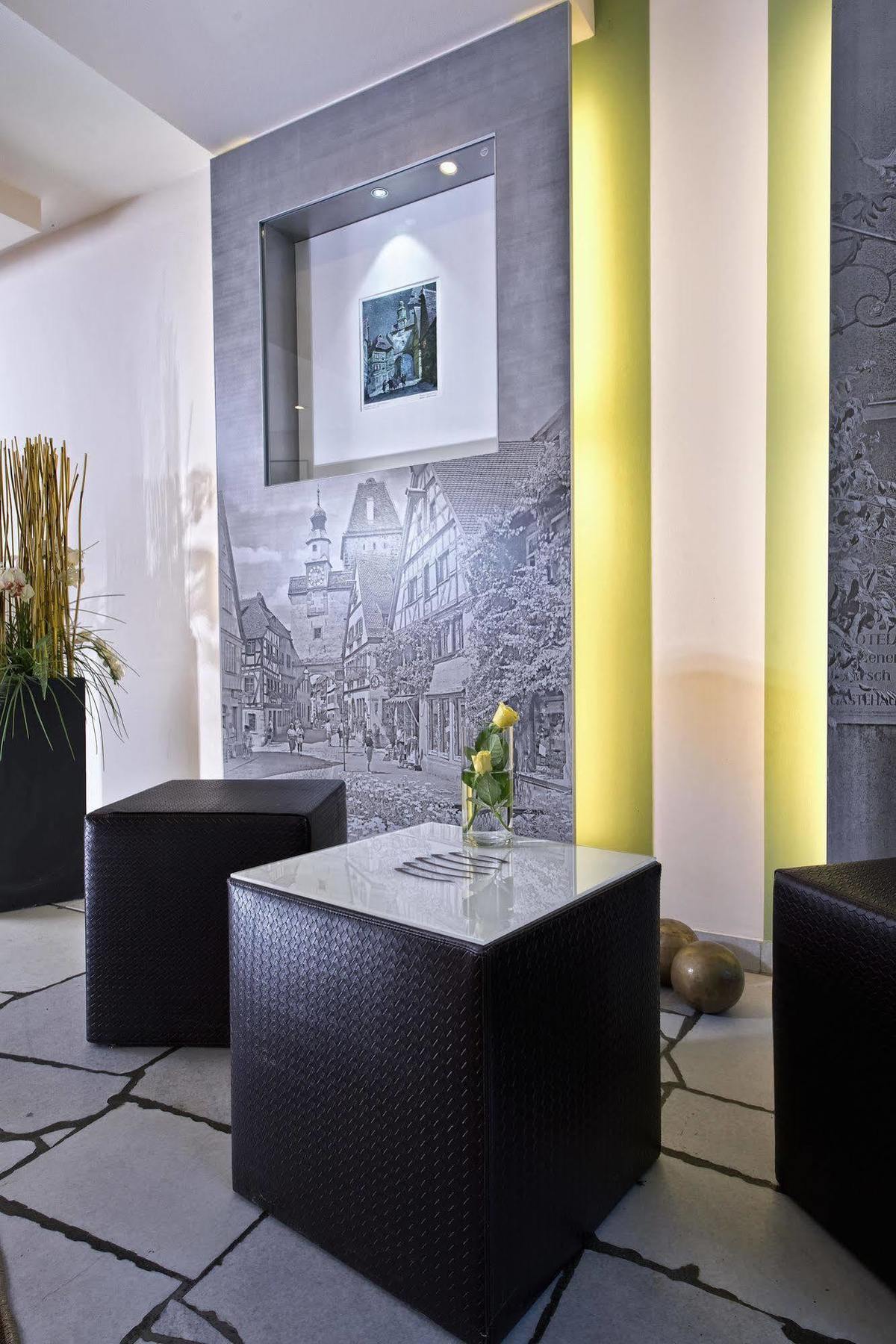 Hotel Goldenes Fass In רוטנבורג אוב דר טאובר מראה חיצוני תמונה